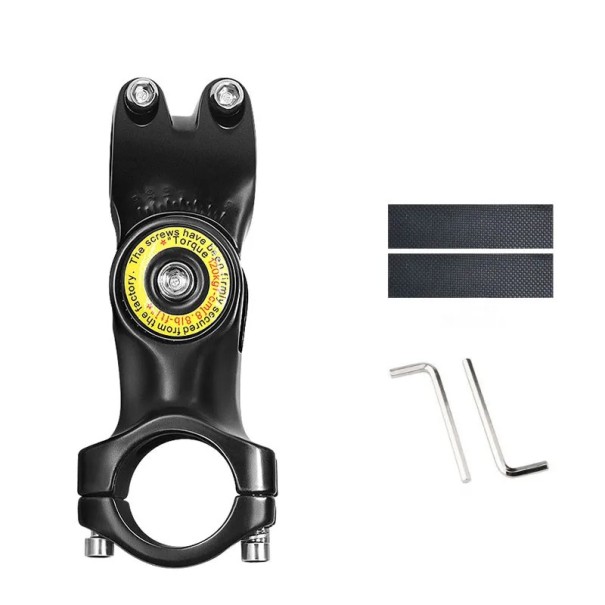 Bevestiging voor actiecamera op het stuur van motorfietsen en fietsen van aluminiumlegering met verstelbare hoek en 1/4 schroefdraad 1