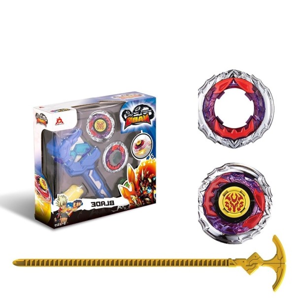 Beyblade cu lansator E351 roșu