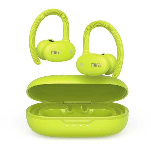 Bezdrátová bluetooth sportovní sluchátka K1922 zelená