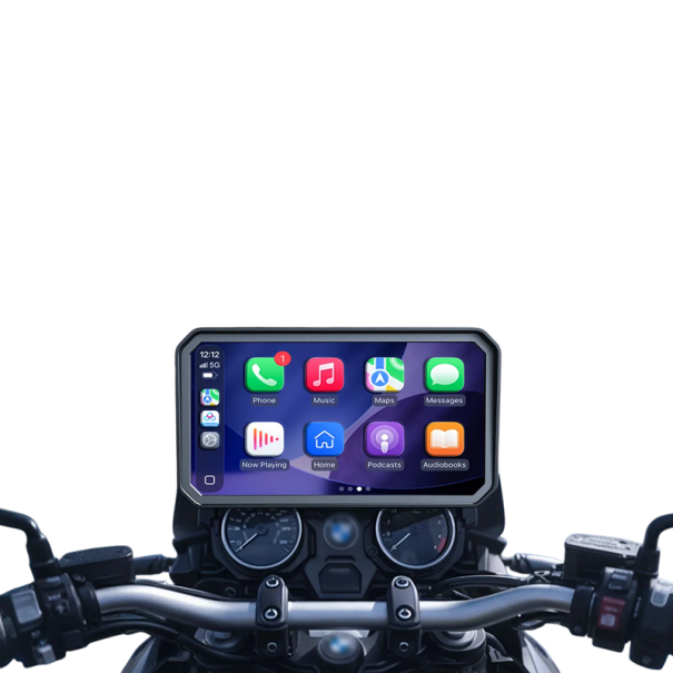 Bezdrátová CarPlay a Android Auto navigace na motorku 6 palců 2K HD displej 1560 x 720 GPS černá pro BMW R1200GS R1250GS a S1000XR 1