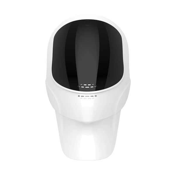 Bezdrátová LED maska na obličej a krk 7 barev fotonová terapie 600 mAh 5 W DC 5V/1A pro omlazení pleti 1