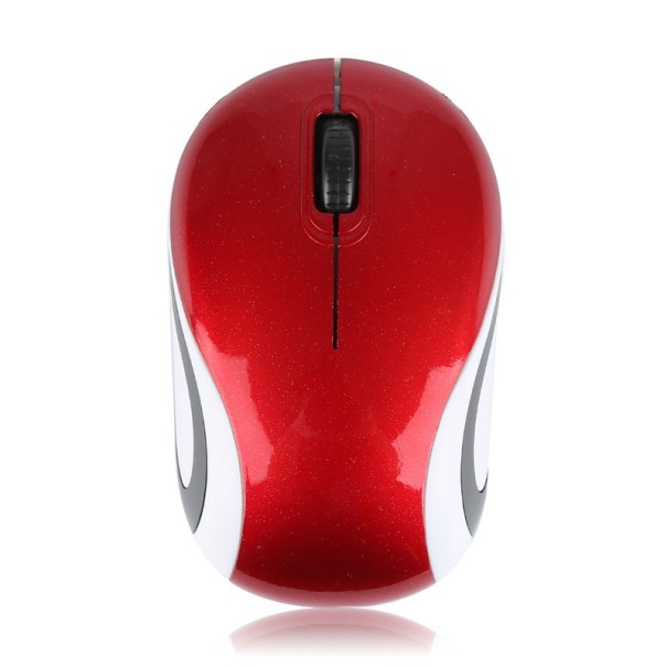 Bezdrátová myš 2000 DPI H5 červená