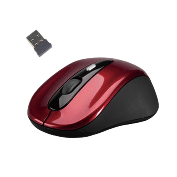 Bezdrátová myš H15 červená