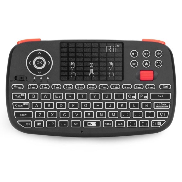 Bezdrôtová klávesnica s touchpadom K344 1
