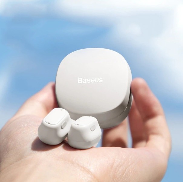 Bezdrôtové bluetooth slúchadlá K1623 biela