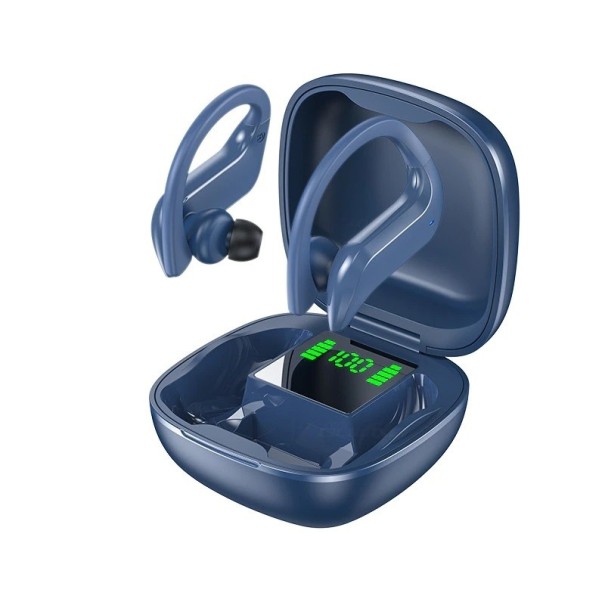 Bezdrôtové bluetooth slúchadlá K1715 modrá