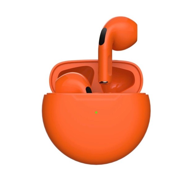Bezdrôtové bluetooth slúchadlá K1718 oranžová