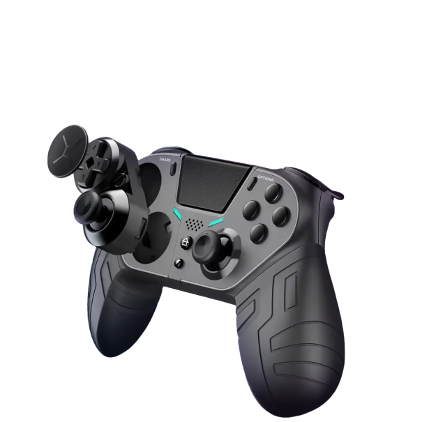 Bezdrôtový herný ovládač pre konzolu PS4 Gamepad s bluetooth kompatibilnou s Android, IOS, PC, 1000 mAh, 15,8 x 10 x 5 cm 1