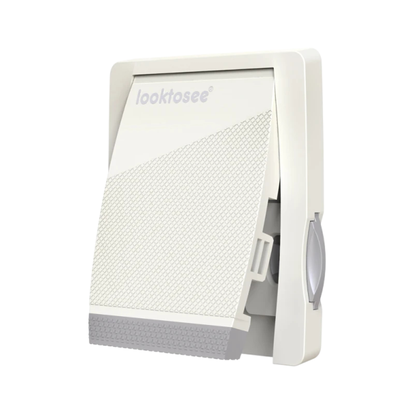 Bezpečnostní zámek na dveře a okna s přítlačným mechanismem 8 × 8,5 cm mechanická dětská pojistka pro ochranu domácnosti 1