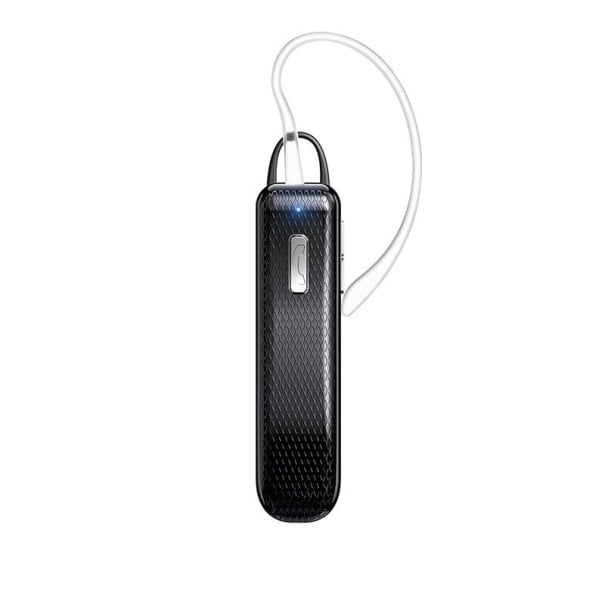 Bezprzewodowe słuchawki typu handsfree za ucho do rozmów i muzyki Bluetooth 5.0 Zasięg 10 do 15 m Bateria 200 mAh Regulacja głośności i muzyki czarny