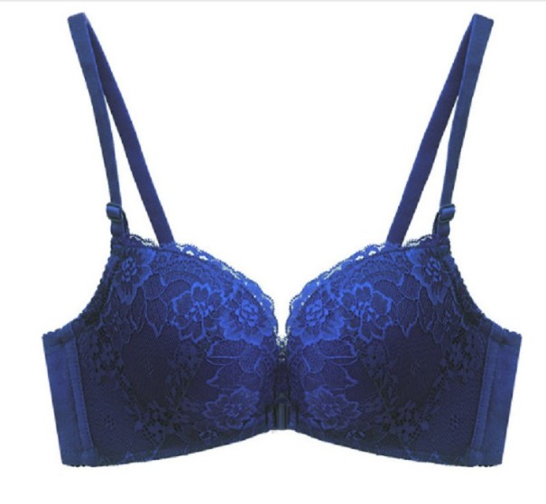 BH met voorsluiting J2953 donkerblauw 80B