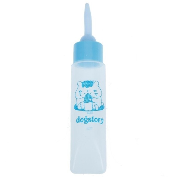 Biberón para cachorros y gatitos 30 ml azul 2