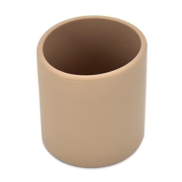 Bicchiere in silicone kaki