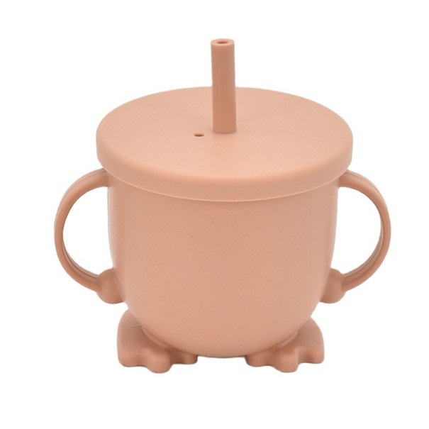 Bicchiere in silicone N873 arancione chiaro