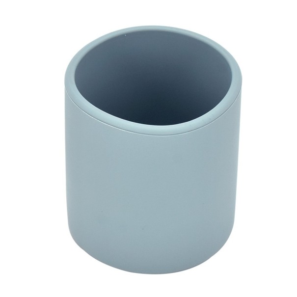 Bicchiere in silicone turchese