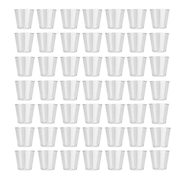 Bicchieri di plastica 50 pz 1