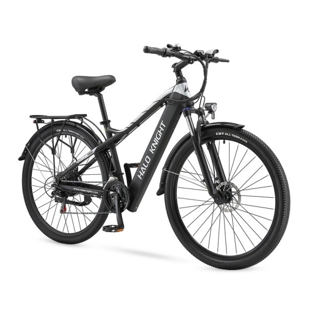 Bicicletta elettrica da trekking HALO KNIGHT H02, motore 750W, batteria 48V 16Ah, pneumatici 29", 21 velocità Shimano, freni a disco, forcella 1