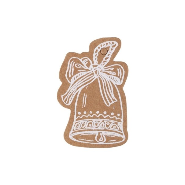 Biglietti regalo di Natale 50 pz 4