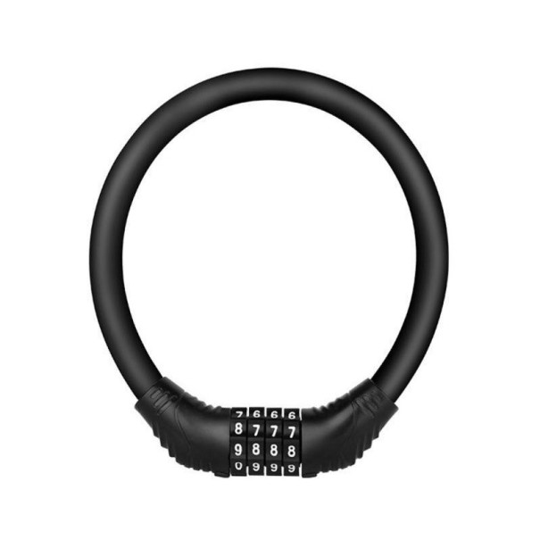 Bike Lock with Code black