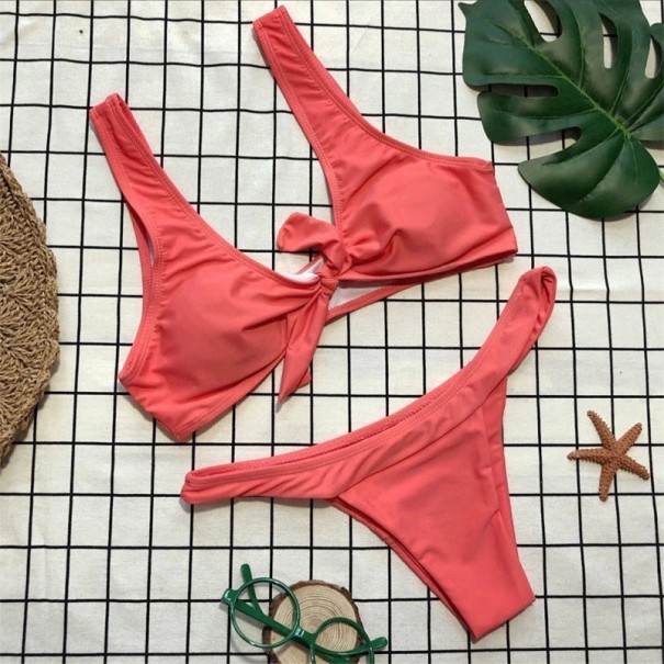 Bikini damskie A3077 łosoś M