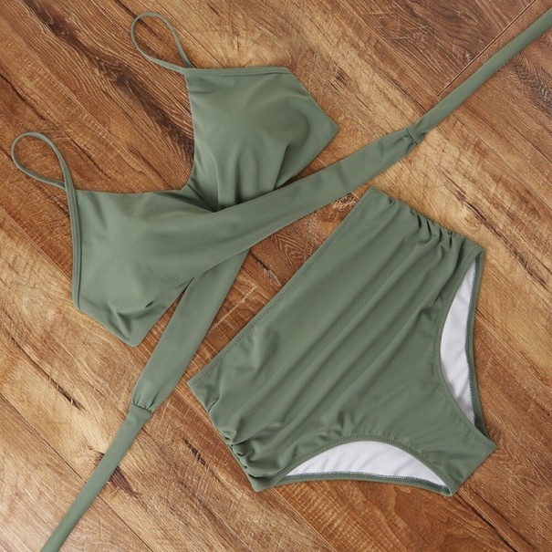 Bikini damskie P293 zieleń wojskowa XL