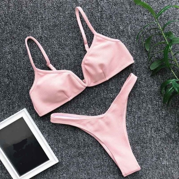 Bikini damskie P306 jasnoróżowy M