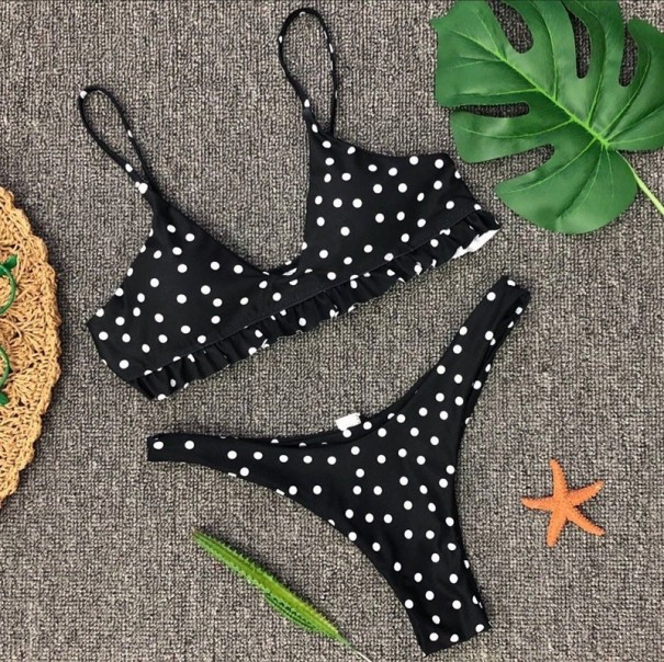 Bikini de damă cu buline P369 L