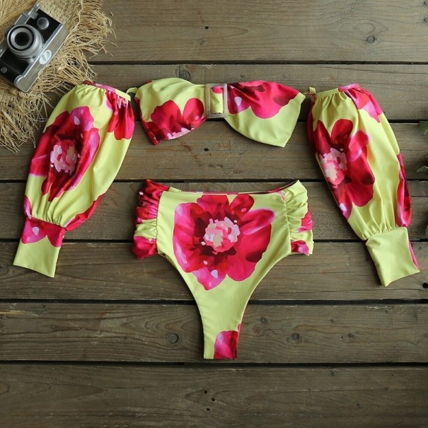 Bikini de damă cu mâneci lungi P987 M