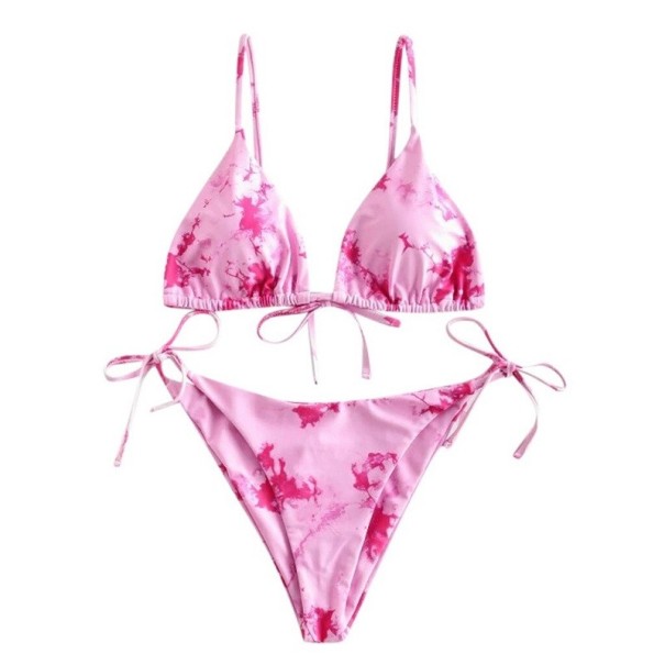 Bikini de damă P1228 roz XS