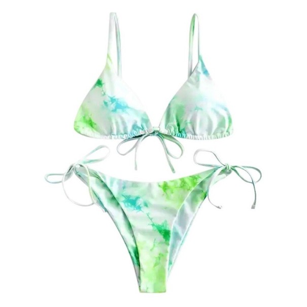 Bikini de damă P1228 verde deschis S