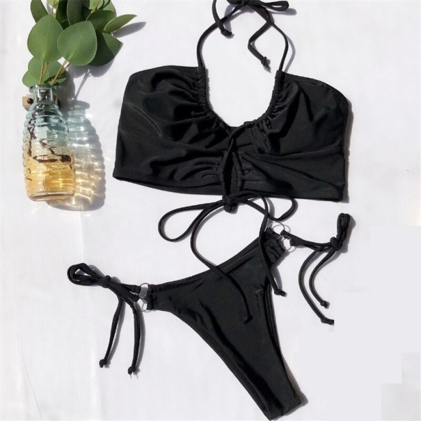 Bikini de damă P1260 negru L