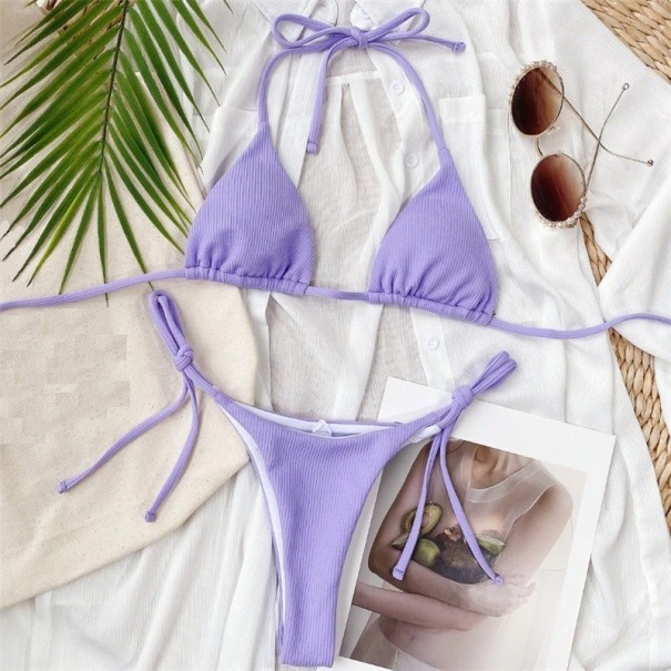 Bikini de damă P250 violet deschis M