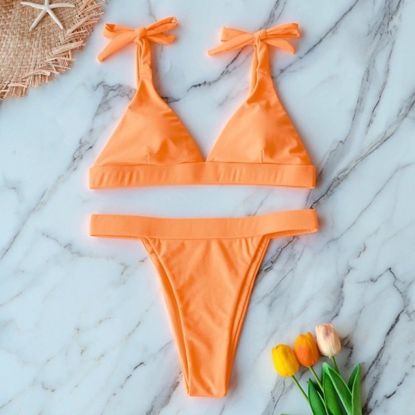 Bikini de damă P258 portocale S