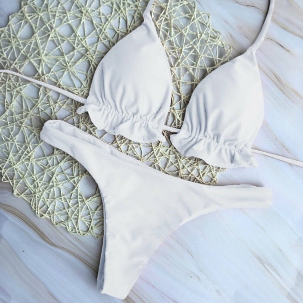 Bikini de damă P261 alb XS