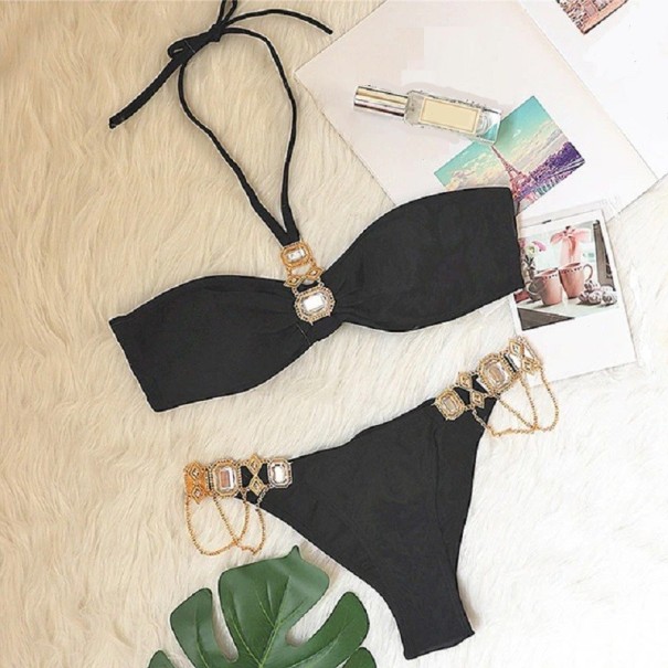 Bikini de damă P300 negru S