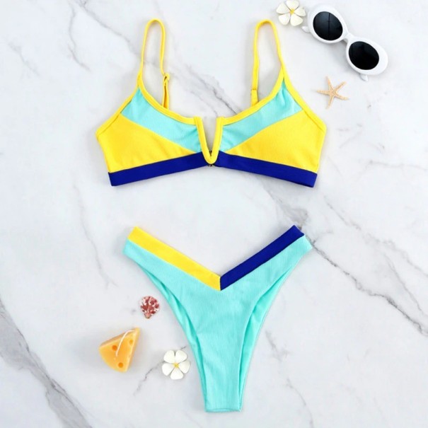 Bikini de damă P304 turcoaz L