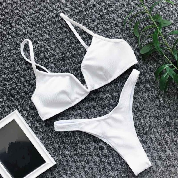 Bikini de damă P306 alb L