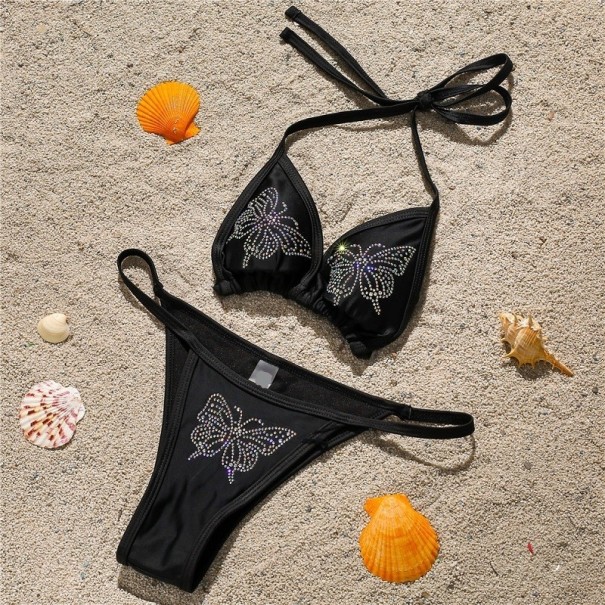 Bikini de damă P338 negru M