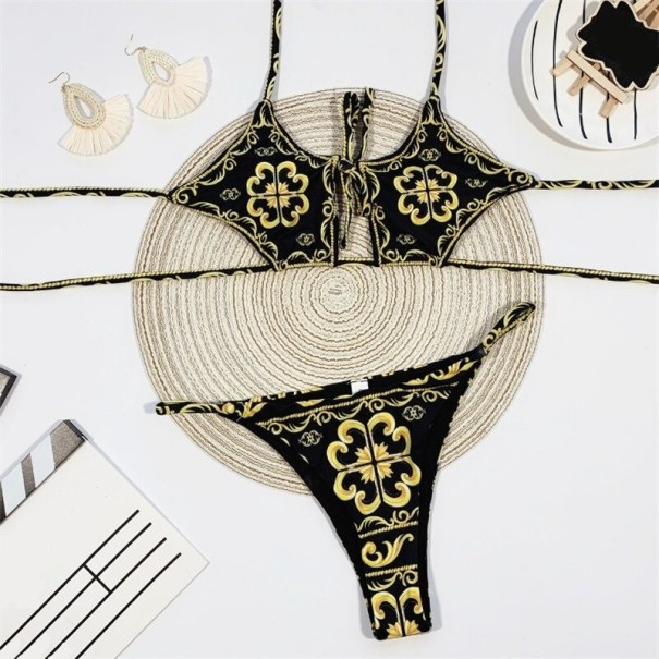 Bikini de damă P501 negru M