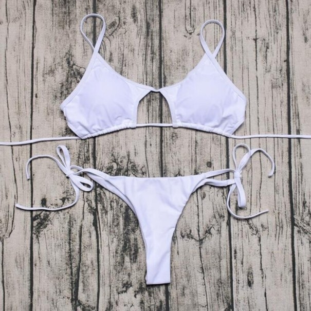 Bikini de damă P599 alb S