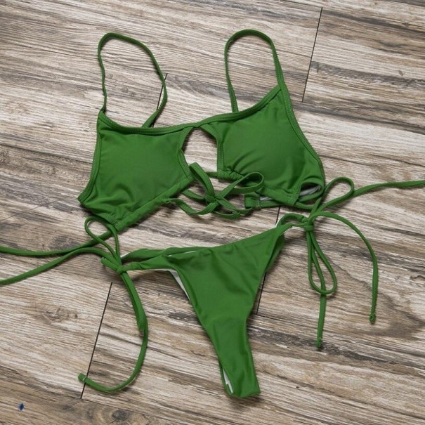 Bikini de damă P599 verde S