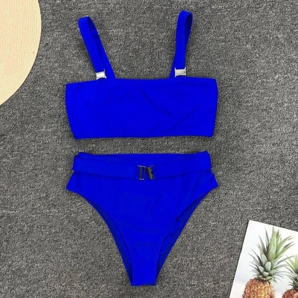 Bikini de damă P619 albastru XS