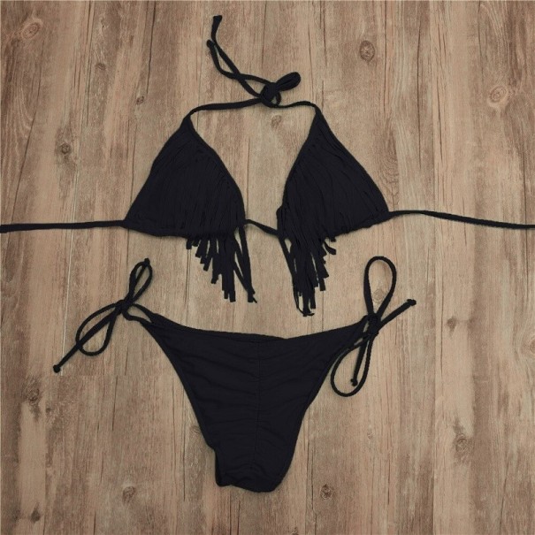 Bikini de damă P685 negru M