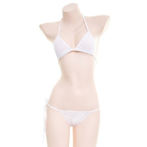 Bikini de damă P692 alb