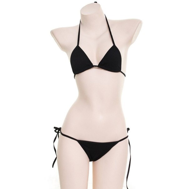 Bikini de damă P692 negru