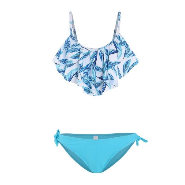 Bikini de damă P710 albastru M