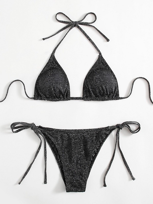 Bikini de damă P930 negru XL