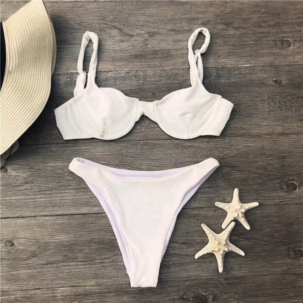 Bikini de mujer P1112 blanco S