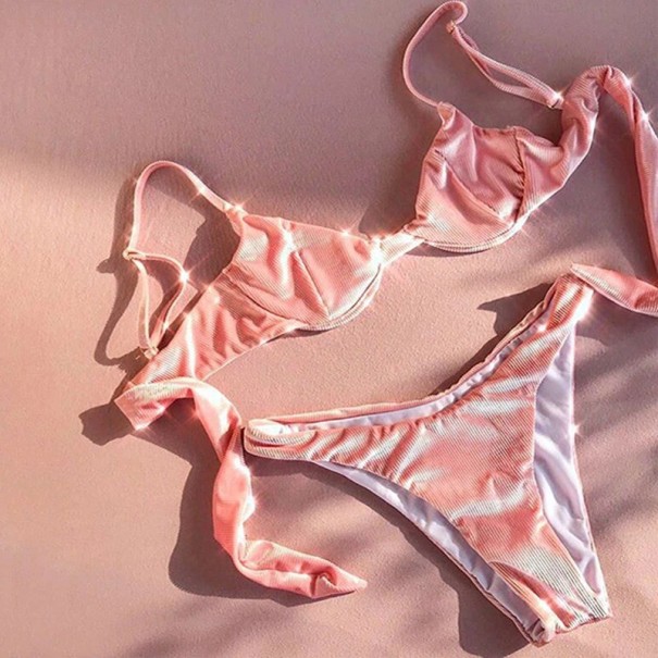 Bikini de mujer P1112 rosa L