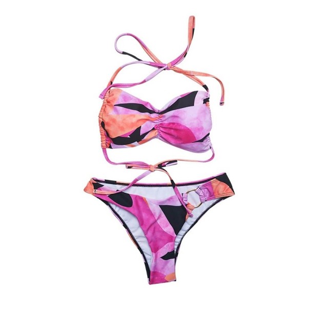 Bikini de mujer P1119 rosa M